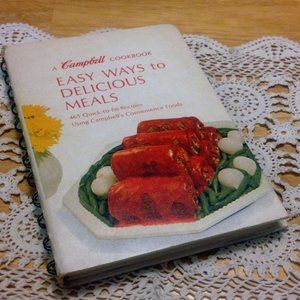 Vintage Campbell Cookbook, Easy Ways to Delicious Meals